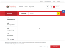 Tablet Screenshot of olajszallito.com